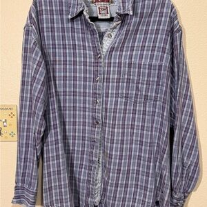 Vintage Plaid Button down